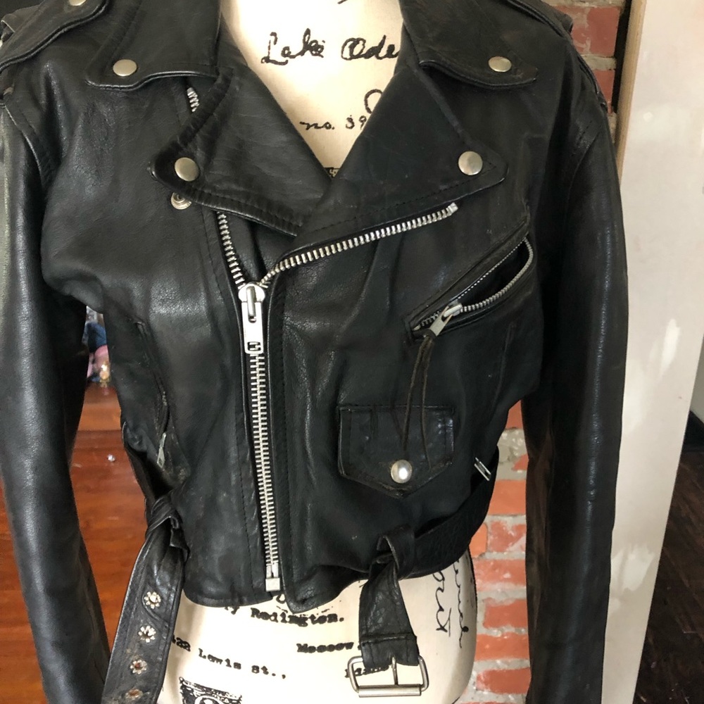 Leather jacket